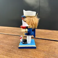 16cm Blue & White Captain Nutcracker (Small Chip) image