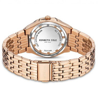36mm Crystal & Rose Gold Womens Quartz Watch With Rose Gold Band By KENNETH COLE image