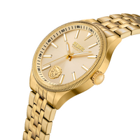 45mm Colonne Gold Mens Watch With Gold Dial By VERSACE image