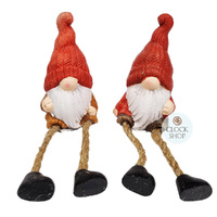 18cm Gnome Shelf Sitter With Rope Legs- Assorted Designs image