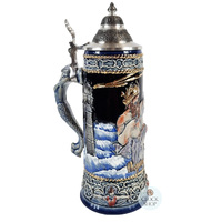 Neptune Beer Stein 0.75L By Thewalt 1893 image