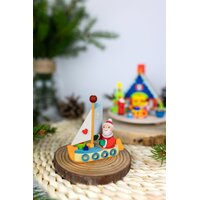 8.3cm Santa in Boat By Graupner image