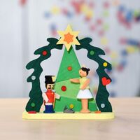 7.5cm Fairytale Nutcracker Hanging Decoration By Graupner image