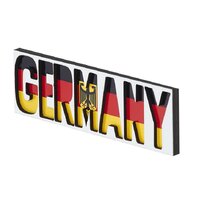 13cm 3D Germany Magnet image