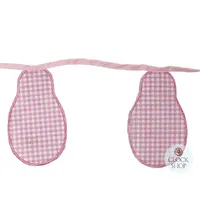 Russian Dolls Hanging Decoration- Babushka Bunting (Pink) image