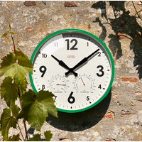 30cm Factory Collection Green Outdoor Silent Wall Clock By CLOUDNOLA image