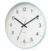 30cm Aster Mint Green Silent Wall Clock By ACCTIM image