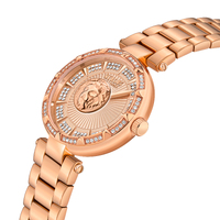 36mm Sertie Crystal Rose Gold Womens Watch By VERSACE image