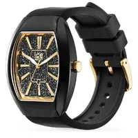 35mm Boliday Dome Collection Black & Gold Glitter Womens Watch By ICE-WATCH image