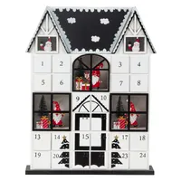 37cm Gnome Advent Calendar With LED Light image