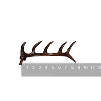 85mm Cuckoo Clock Antlers To Suit HÖNES Clock (Wooden Plain) image