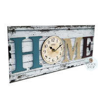17cm Rustic HOME Wall Clock By AMS image
