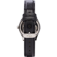 35mm Disney Bold Mickey Mouse Unisex Watch With Black Leather Band & White Dial image