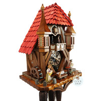 Michelstadt Town Hall 8 Day Mechanical Chalet Cuckoo Clock 45cm By SCHNEIDER image