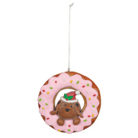 8cm Donut Hanging Decoration- Assorted Designs image