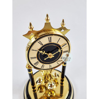 Black & Brass Anniversary Clock By HALLER image