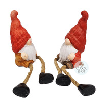 18cm Gnome Shelf Sitter With Rope Legs- Assorted Designs image