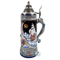 Neptune Beer Stein 0.75L By Thewalt 1893 image