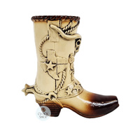 Texas Cowboy Drinking Boot 1L By KING image