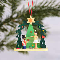 7.5cm Fairytale Nutcracker Hanging Decoration By Graupner image