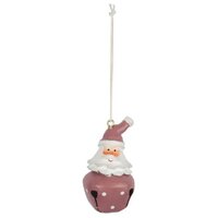 8cm Metal Bell Figurine Hanging Decoration- Assorted Designs image