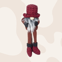 27cm Felt Gnome In Oversized Hat- Assorted Colours image