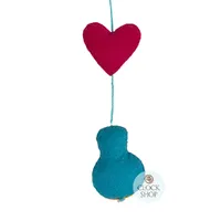 Russian Doll Hanging Decoration Garland- Pink & Blue 160cm image