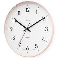 30cm Aster Pink Grapefruit Silent Wall Clock By ACCTIM image