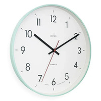 30cm Aster Mint Green Silent Wall Clock By ACCTIM image