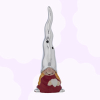 13cm Gnome Holding Heart Room Freshener - Assorted Colours image