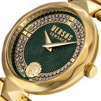 36mm Covent Garden Yellow Gold Womens Watch With Green Dial By VERSACE image