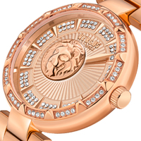 36mm Sertie Crystal Rose Gold Womens Watch By VERSACE image