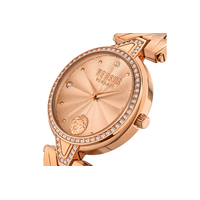 34mm V Versus Crystal Rose Gold Womens Watch By VERSACE image