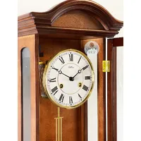 64cm Walnut 8 Day Mechanical Bim Bam Wall Clock By AMS image