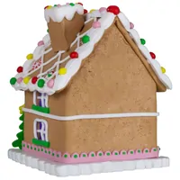 14cm Gingerbread LED Christmas House image