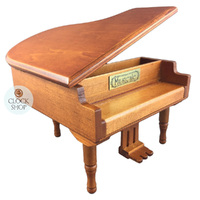 Wooden Grand Piano Music Box (Beethoven- Fur Elise) image