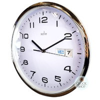 32cm Supervisor White Dial With Date Wall Clock By ACCTIM (Small Blemish) image