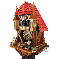 Michelstadt Town Hall 8 Day Mechanical Chalet Cuckoo Clock 45cm By SCHNEIDER image