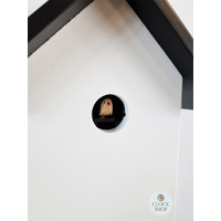 White Bird House Battery Modern Cuckoo Clock 29cm By ENGSTLER image