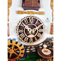 Beer Drinker & Dancers Battery Chalet Cuckoo Clock 35cm By TRENKLE image