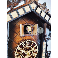 Railroad House Battery Cuckoo Clock 35cm By TRENKLE image