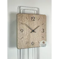 50cm Oak Modern Pendulum Wall Clock By AMS image