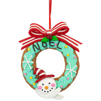 13cm Christmas Donut Hanging Decoration- Assorted Designs image