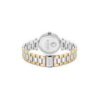 36mm Sertie Crystal Gold & Silver Womens Watch By VERSACE image