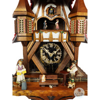 Michelstadt Town Hall 8 Day Mechanical Chalet Cuckoo Clock 45cm By SCHNEIDER image