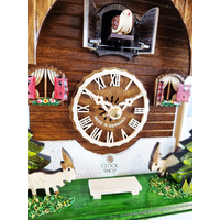 Australian Flag Battery Chalet Cuckoo Clock 26cm By ENGSTLER image