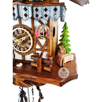 Deer Battery Chalet Cuckoo Clock 23cm By ENGSTLER image