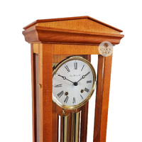 83cm Cherry 8 Day Mechanical Striking Wall Clock By HERMLE image