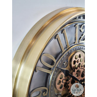 50cm Norris Bronze Moving Gear Clock By COUNTRYFIELD image