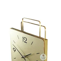 50cm Gold Modern Pendulum Wall Clock By AMS image